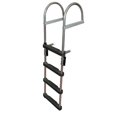 thumbnail image 1 of JIF Marine EPZ4 4 Step Pontoon Transom Boarding Ladder, 1 of 3