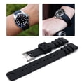 thumbnail image 2 of Watch Strap, Silicone Watch Strap, Silicone Strap For  Black Watch Strap Watch Strap For  For  Watch, 2 of 8