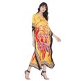 thumbnail image 4 of Robe Maxi pour Femmes en Polyester, Caftans, Robe Ample, Grande Taille, Manches Kimono, Long Kaftan, Robes de Soirée, Kaftan Décontracté d'Été, 4 of 6