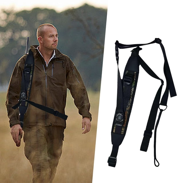 EGNMCR Camping et Randonnée Bretelle Camouflage Ajustable Sangle d'Épaule Réglable 70-120 cm