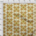 thumbnail image 3 of oneOone Cotton Flex Light Green Fabric Geometric Sewing Material Print Fabric By The Yard 40 Inch Wide, 3 of 4