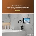 thumbnail image 4 of Wall Mounted No Trace Tablet Case Waterproof Storage Box Tablet Holder Bathroom Toilet Kitchen Case Holder For IPad Mini Air general models, 4 of 5