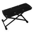 thumbnail image 3 of Bunblic Guitar Foot Stool Guitar Foot Rest Folding Solid Support Guitars Leg Stool 6 Position Height Adjustable Footrest for Acoustic, 3 of 8