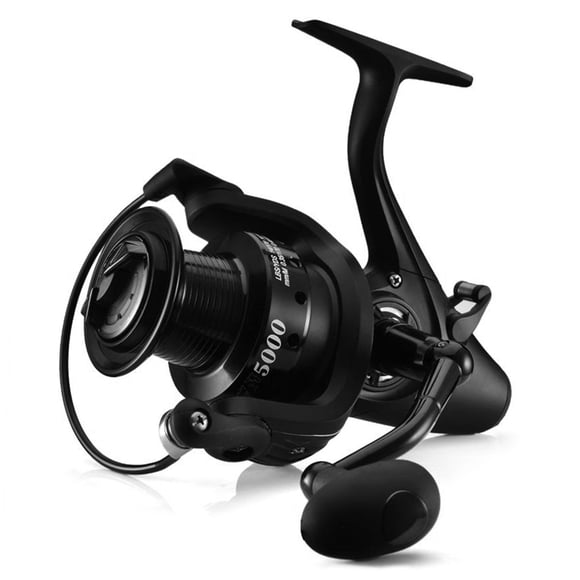 Amdohai 12+1 BB Spinning Reel with Front and Rear Double Drag Carp Fishing Reel Left Right Interchangeable for Saltwater Freshwater