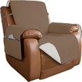 thumbnail image 1 of 2024 Reversible Quilted Sofa Cover  Water Resistant Slipcover Furniture Protector  Washable Couch Cover with Non Slip Foam and Elastic Straps for Kids  Dogs  Pets (Small  Pink/Beige), 1 of 7