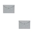 thumbnail image 3 of Wweixi File Document Bag Stay Organized And Enjoy Durable Felt Felt Folder Organizer light grey 2Set, 3 of 6