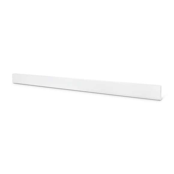 Stelpro Bella Baseboard Heater - 2500W (1875W)/ 240V (208V) - Measures 103 1/2" x 2 9/16" - Silent Comfort For Rooms Up To 250 Sq Ft - High-End Finish With Curved End Caps, White (BA2502W)