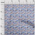thumbnail image 2 of oneOone Rayon Beige Fabric African Craft Projects Decor Fabric Printed By The Yard 56 Inch Wide, 2 of 4