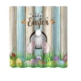 thumbnail image 1 of Easter Decorations Savings Pisexur Rustic Easter Shower Curtain Watercolor Rabbit Bunny Floral Bathroom Curtains Spring Holiday Bathroom Decor Washable Durable Fabric On Clearance, 1 of 6
