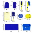 thumbnail image 3 of Michelin 11-Piece Complete Car Wash/Dry Kit, Premium Car Cleaning Set with Towels & Brushes, 3 of 9