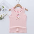 thumbnail image 2 of MIASHUI Débardeurs Graphiques Sans Manches pour Tout-Petites Filles, Camisoles pour Enfants Filles, Rose, 8-9 Ans, 2 of 3