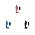thumbnail image 2 of facefd 2Pcs Pointe de Canne à Pêche Couvercle de Protection Supérieur Lisse Bouchon Fixation Bandage Pole Protector Supports Sangle Protection Outils Bleu Rouge, 2 of 6
