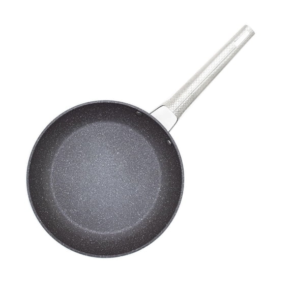 Starfrit The Rock WAVE 30cm (12") Fry Pan, Non-Stick PFOA-Free, Induction Ready, Scratch Resistant, Oven & Dishwasher Safe, Extra Thick Aluminum