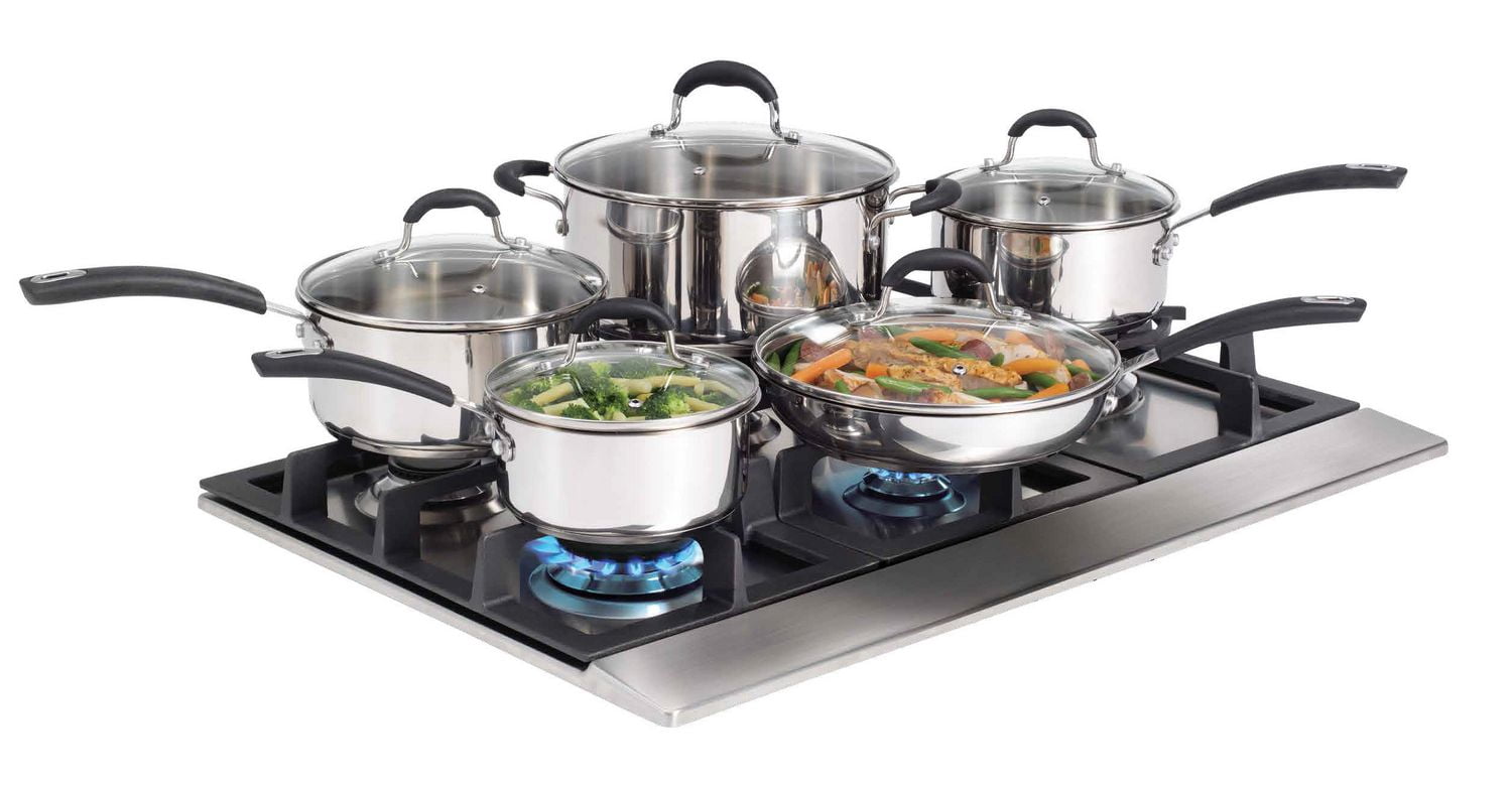 Starfrit Stainless Steel Cookware 10 piece set