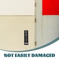 thumbnail image 3 of OULII Self Adhesive Braille Fire Exit Sign for Office Corridor Safety Black Material, 3 of 8