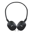 thumbnail image 3 of JVC - FLATS Wired Headphones, Lightweight and Foldable with Integrated Microphone and Remote Control, Black, 3 of 5