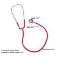 thumbnail image 4 of YOPTOP Profession Double Stethoscope  Multifunctional Stethoscope Estetoscopio Health Care Tool  Soft Double Tube Stethoscope For Noise Reduction,red, 4 of 7