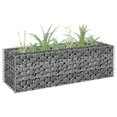 thumbnail image 1 of vidaXL Gabion Lit Surélevé Acier Galvanisé 90x30x30 cm, 1 of 4