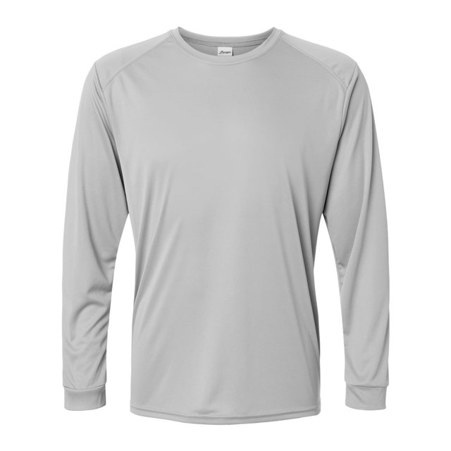 Long Islander Performance Long Sleeve T-Shirt, 3XL, Medium Grey