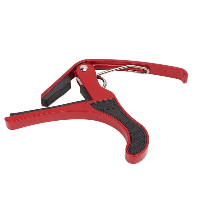 Capo Guitare, Facile à Utiliser Capo Guitare Ensemble Durable pour Banjo Rouge