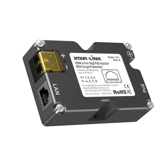 Baohd Safe And Convenient Accessories For GEN2 Ethernet POE Power Supply Signals Roof Stable Power Supply