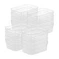 thumbnail image 1 of Sterilite Medium Storage Trays for Desktop and Drawer Organization, 48 Pack, 1 of 10