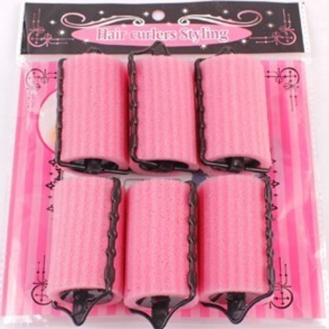 TopLLC 8 Pcs Bigoudis Doux en Mousse Boucles DIY Coiffure Rouleaux the Rollers
