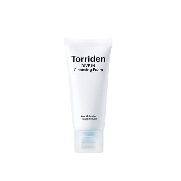 Torriden Dive-In Mousse Nettoyante à l'Acide Hyaluronique de Bas Poids Moléculaire 30ml