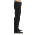 thumbnail image 3 of Men‘s Open Bottom Terry Sweatpants  Elastic Drawstring Waistband  Charcoal Grey S,black(openbottom),XL, 3 of 4