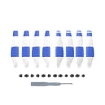 thumbnail image 2 of 8Pcs Drone Propeller Plastic Double Sided Props Quadcopter Wing Fans Parts with Screw Screwdriver Replacement for DJI Mini 3 Pro White Blue, 2 of 9