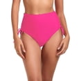 thumbnail image 1 of RELLECIGA Bas de Bikini Réversible Taille Haute pour Femmes, 1 of 7