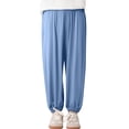 thumbnail image 2 of Kids' Loose Solid Color Jogging Slacks 3 12 Years Old, 2 of 4