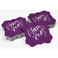 thumbnail image 4 of Inkdotpot Pack Of 100 Real Silver Foil Bracket Shape Paper Tags Merry X-Mas Christmas Favor Hang Tags, 4 of 7