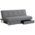 thumbnail image 1 of Patiojoy 3-Seat Adjustable Sofa Bed Long Sofa with 2 Drawer with 3 Adjustable Angles, 1 of 7