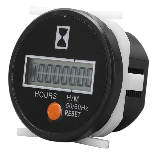 Hour Meter Gauge, Digital Hour Meter Wide Range Stable Performance For Water Pump
