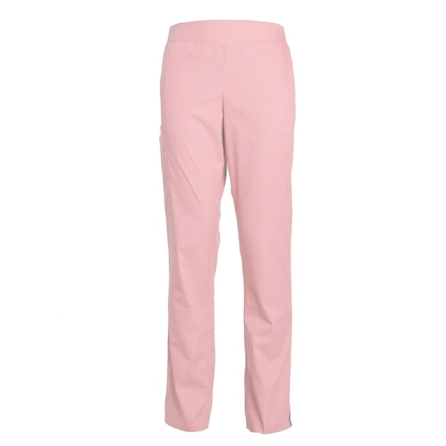 Pantalon d'Uniforme d'Infirmière pour Femmes Coupe Ajustée Jambe Évasée Taille Élastique