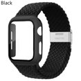 thumbnail image 1 of LEIXIUER Nylon Band for Apple Watch Bands with Case 38mm 42mm, Adjustable Braided Solo Loop with Glass Screen Protector Case ,Soft Wristband Stretch Nylon Elastic Strap for iWatch Series 3 2 1, 1 of 6