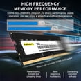 thumbnail image 4 of INRAM DDR4 16G 2666Mhz RAM memory module, DDR4 32G(2x16GB) DDR4 16GB(2x8GB) DDR4 8GB ddr4 16g laptop memory, SO-DIMM DDR4 16GBx2, 4 of 5