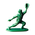 thumbnail image 1 of TIELUTT Interesting Green Baseball Soldier Character Classic Toy Set Baseball Player Statue Novel Robotic Dinosaurs It Action Figure 1 4 Kids Robots Car Driver Action Figure Boy Action Figures 3 Year, 1 of 7