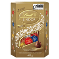 thumbnail image 2 of Lindt LINDOR Assorted Chocolate Truffles Cornet, 408g Box, 2 of 6