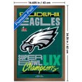 thumbnail image 2 of Logo de l'équipe NFL Philadelphia Eagles - Super Bowl LIX, 2 of 4