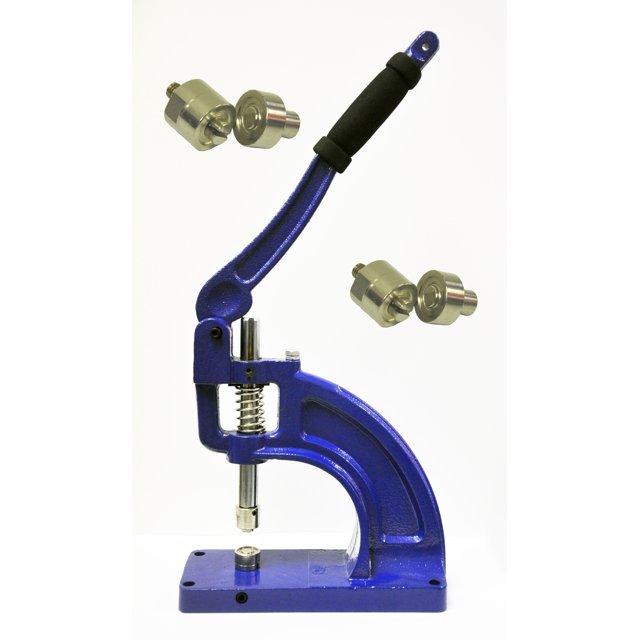 Grommet press Self Piercing 2 dies #2 (3/8 inch), #4 (1/2) Free 200sets Grommets for Signs/Posters/Banners/Curtains