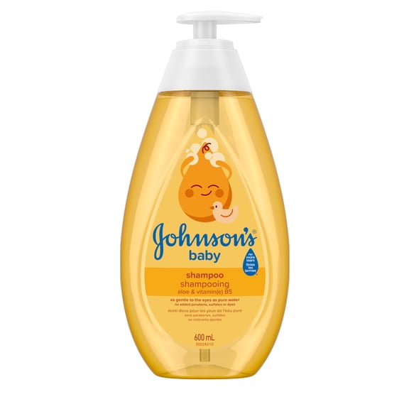 Johnson's Baby Shampoo, Paraben and Tear Free and Mild, 600 ml