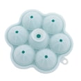 thumbnail image 2 of Easy To Demold Ice Mould Homemade Ice Mould For Household Use Whiskey Ice Mould 7-hole Circular Ice Mould, 2 of 3