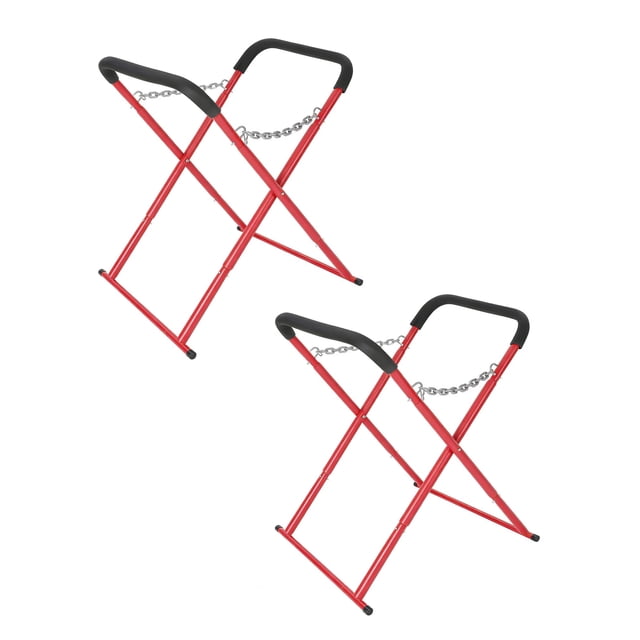 BeesClover Établi Portable, Support Pliant pour Garde-Boue Automobile et Pare-Chocs, Capacité de 500 Lb, Support de Travail Robuste Table de Travail pour Garage, Atelier, Réparation Automobile, Ajustable, Rembourré, Revêtement en Poudre