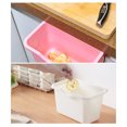 thumbnail image 4 of Kitchen Cabinet Door Plastic Basket Hanging Trash Can Waste Bin Garbage Bin Box, 4 of 6