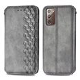 thumbnail image 3 of Case for Samsung Galaxy Note 20 Flip Cover Wallet Flip Cover Magnetic Protective - Grey, 3 of 5