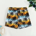 thumbnail image 2 of MIASHUI Boys Swim Trunks Summer Print Shorts Beachwear Clothes,Blue,6-7 Years, 2 of 6
