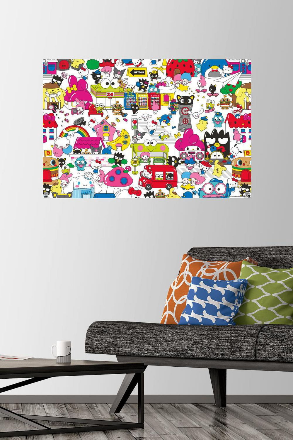 Hello Kitty and Friends: - Group Wall Poster, 22.375" x 34"