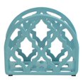 thumbnail image 4 of Home Basics Porte-serviettes en fonte de la collection Lattice, turquoise, 4 of 5